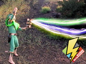 Green Ranger reclaims his powers with the Transducer