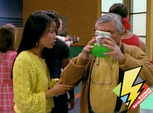 Howard drinks the formula