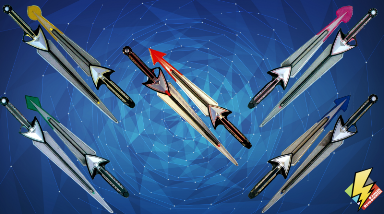 Power Rangers Chrono Ranger Chrono Sabers – Ranger Retrocenter