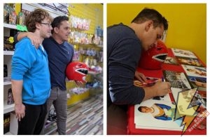 Go Go Power Rangers! Red Ranger meets fans at Palahniuks