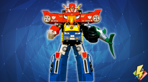 High Octane Megazord with Tail Spinner 
