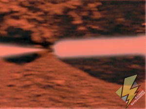 Electro Saber discharging blasts