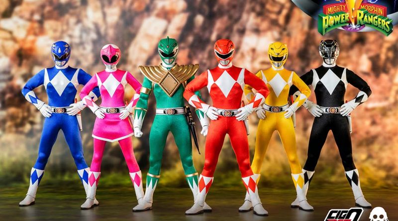 MMPR 1/6th Scale Figure Collection coming 2021
